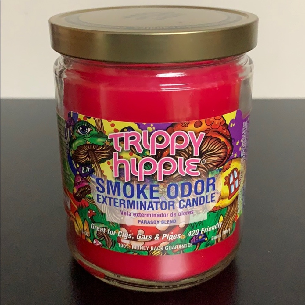 Trippy Hippie Smoke Odor Candle
